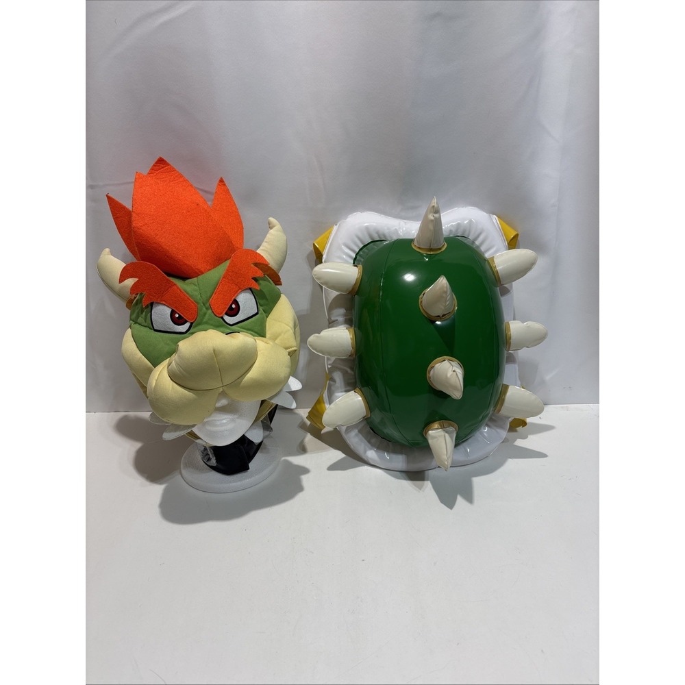Adult's Super Mario Brothers Bowser Costume Accessory Kit Inflatable
